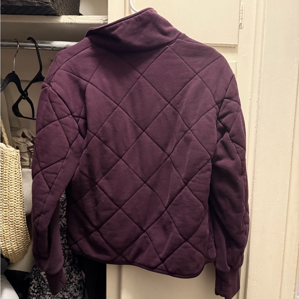 lululemon athletica reversible Quilted Puffer Jacket - Deep Purple - Picture 3 of 4